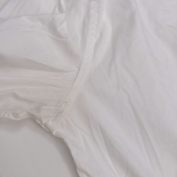 Tommy Hilfiger White Slim Fit Button Down Short Size 16 1/2 - Picture 11 of 11